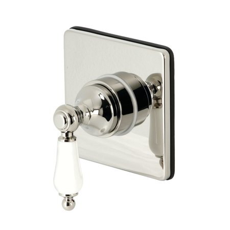 KINGSTON BRASS KS3046PL Single-Handle Three-Way Diverter Valve with Trim Kit, Polished Nickel KS3046PL